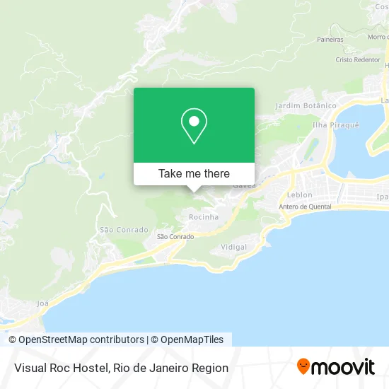 Visual Roc Hostel map