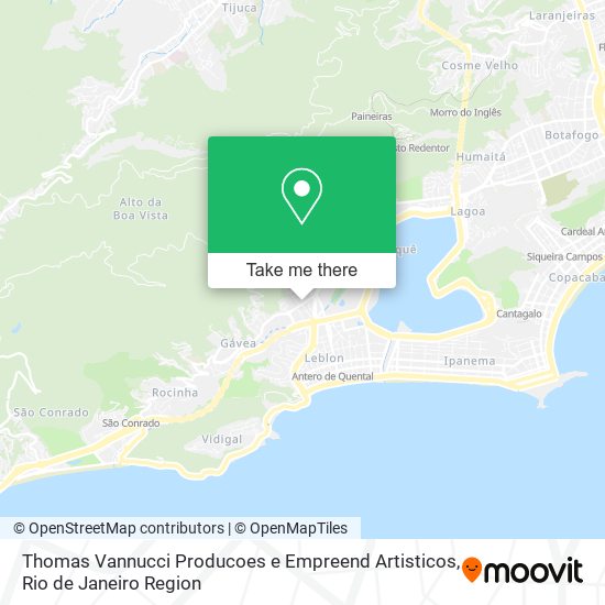 Thomas Vannucci Producoes e Empreend Artisticos map