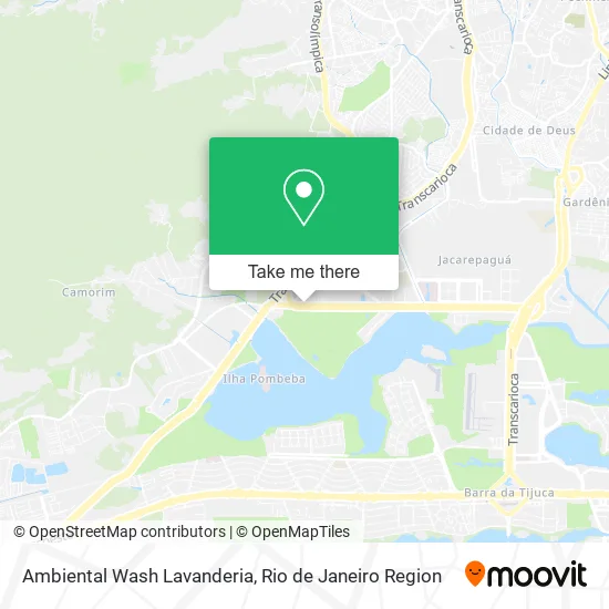Ambiental Wash Lavanderia map