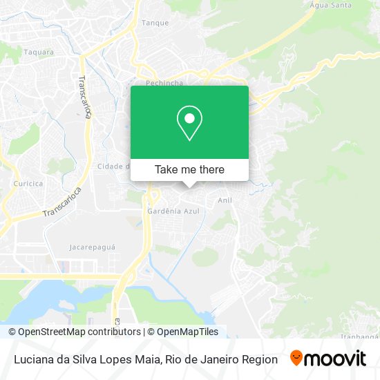 Mapa Luciana da Silva Lopes Maia