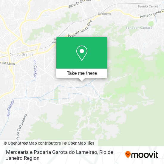 Mercearia e Padaria Garota do Lameirao map