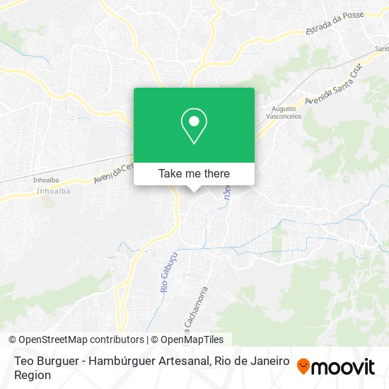 Teo Burguer - Hambúrguer Artesanal map