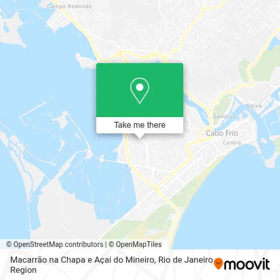 Macarrão na Chapa e Açai do Mineiro map