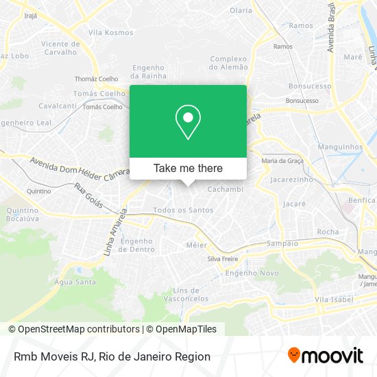 Rmb Moveis RJ map