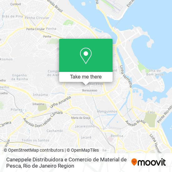 Caneppele Distribuidora e Comercio de Material de Pesca map