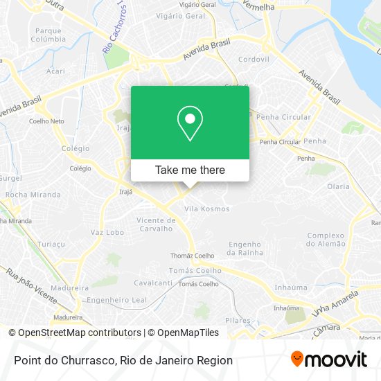 Point do Churrasco map