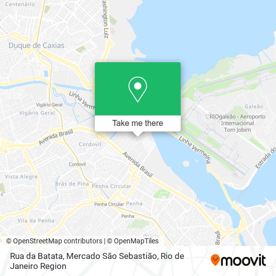 Rua da Batata, Mercado São Sebastião map