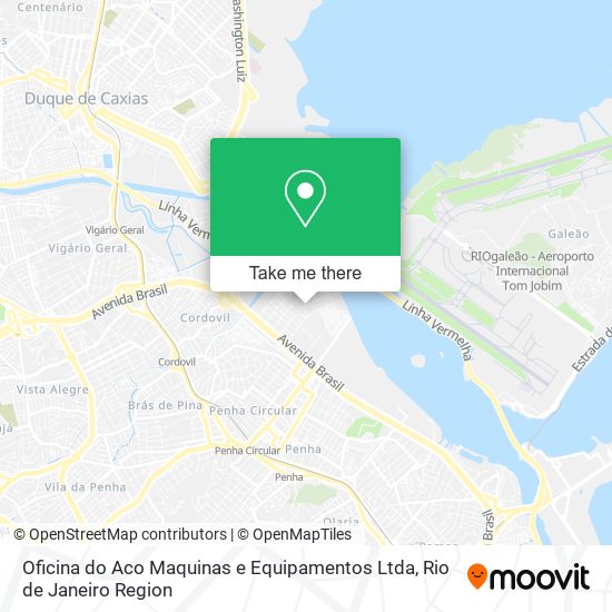 Oficina do Aco Maquinas e Equipamentos Ltda map