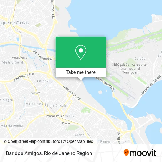Bar dos Amigos map