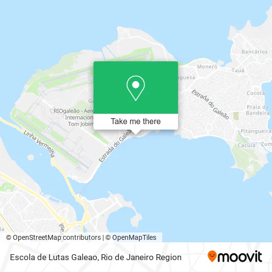 Escola de Lutas Galeao map