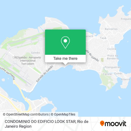 Mapa CONDOMINIO DO EDIFICIO LOOK STAR