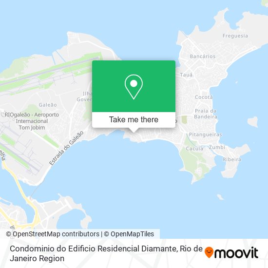 Condominio do Edificio Residencial Diamante map