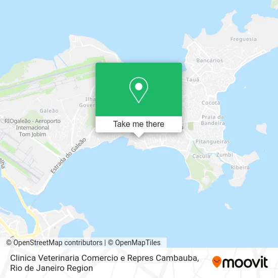Clinica Veterinaria Comercio e Repres Cambauba map
