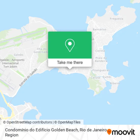 Condomínio do Edifício Golden Beach map