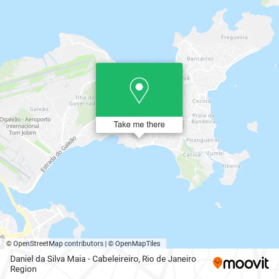 Daniel da Silva Maia - Cabeleireiro map