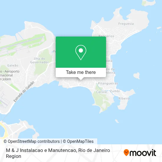 M & J Instalacao e Manutencao map
