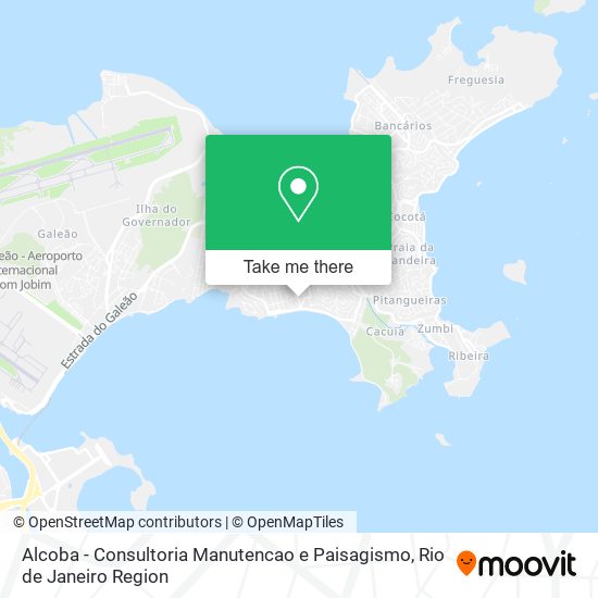 Alcoba - Consultoria Manutencao e Paisagismo map