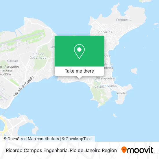 Ricardo Campos Engenharia map