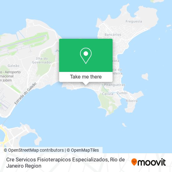 Cre Servicos Fisioterapicos Especializados map