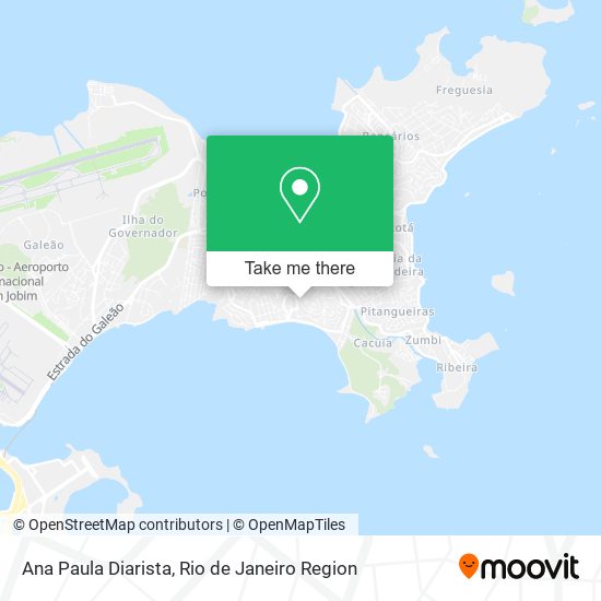 Ana Paula Diarista map