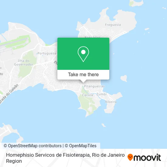 Homephisio Servicos de Fisioterapia map
