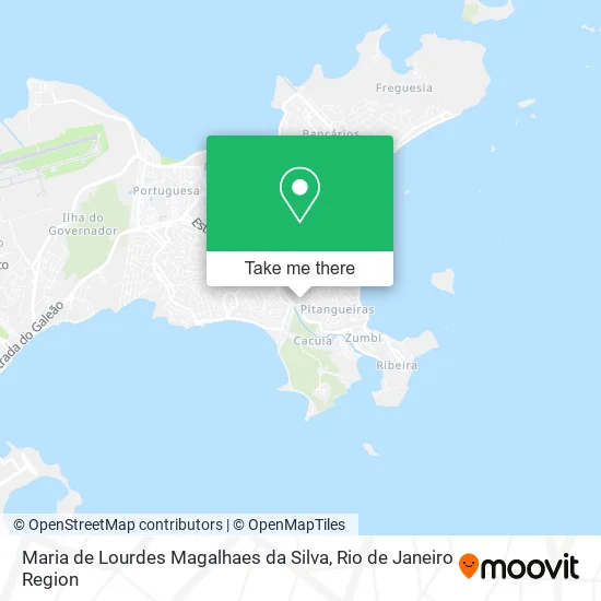 Maria de Lourdes Magalhaes da Silva map