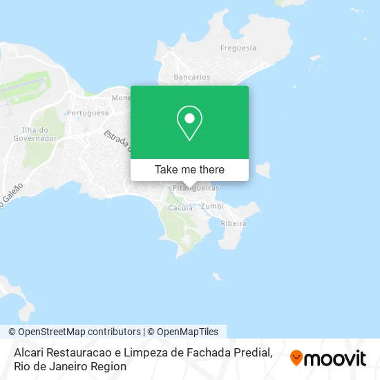 Alcari Restauracao e Limpeza de Fachada Predial map