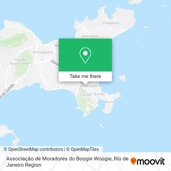 Associação de Moradores do Boogie Woogie map