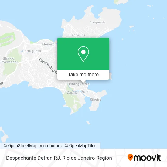 Despachante Detran RJ map