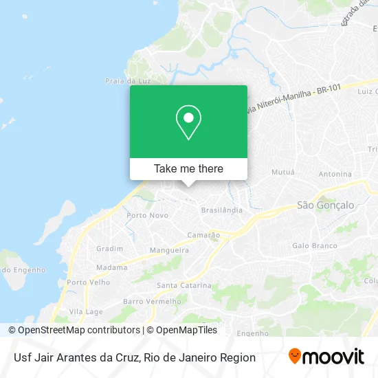 Usf Jair Arantes da Cruz map