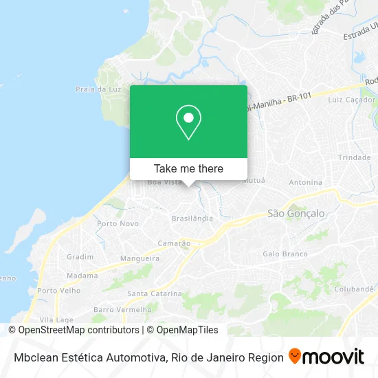 Mbclean Estética Automotiva map