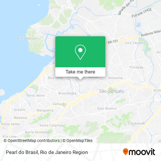 Pearl do Brasil map