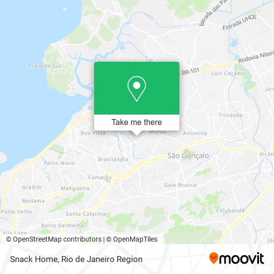 Snack Home map