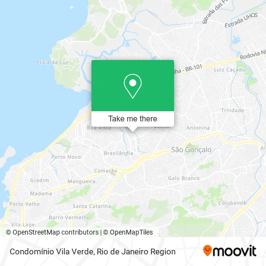 Condomínio Vila Verde map