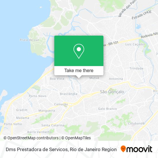 Dms Prestadora de Servicos map