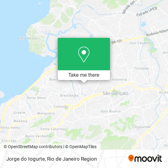 Jorge do Iogurte map