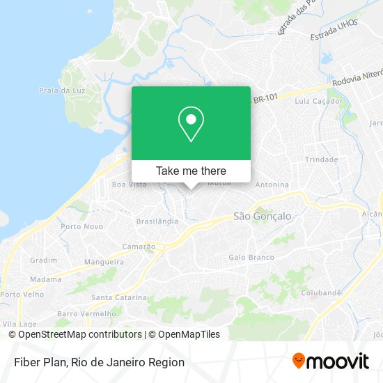 Fiber Plan map