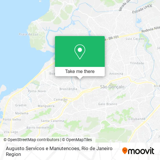 Augusto Servicos e Manutencoes map