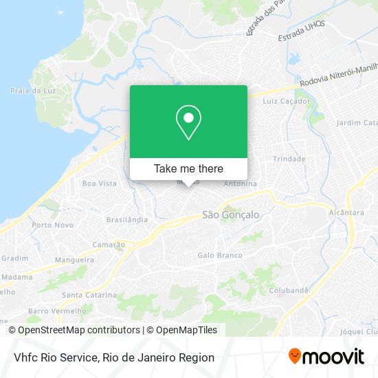 Mapa Vhfc Rio Service