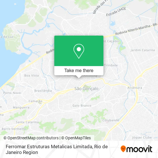 Ferromar Estruturas Metalicas Limitada map