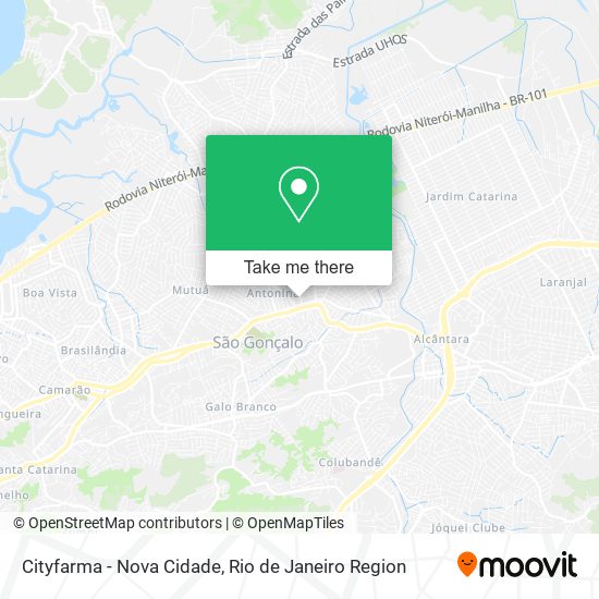 Cityfarma - Nova Cidade map