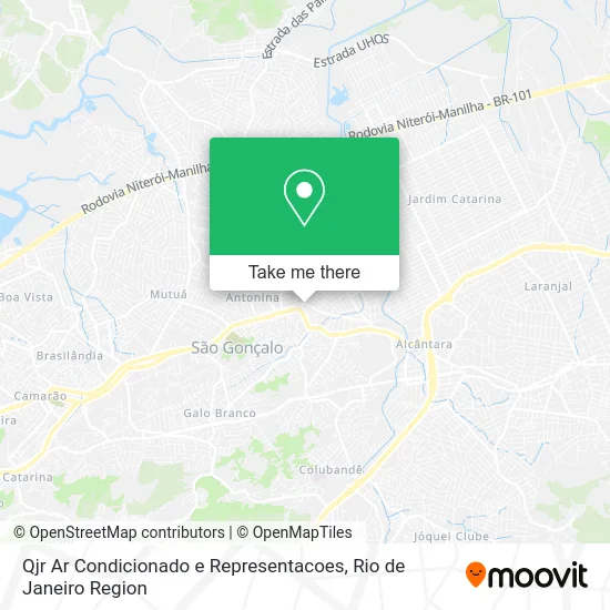 Qjr Ar Condicionado e Representacoes map