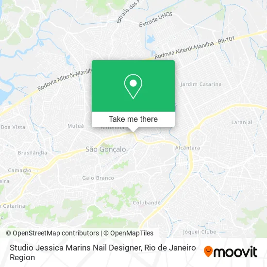 Studio Jessica Marins Nail Designer map