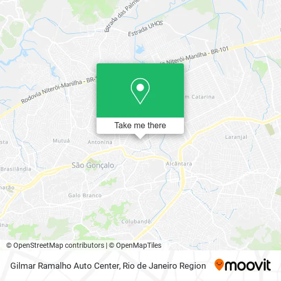 Gilmar Ramalho Auto Center map