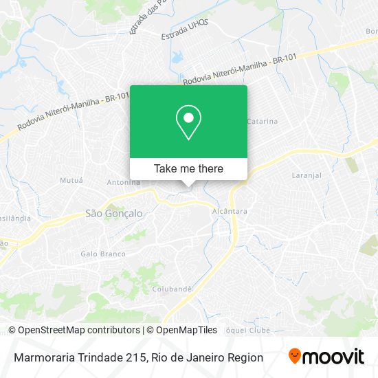 Marmoraria Trindade 215 map