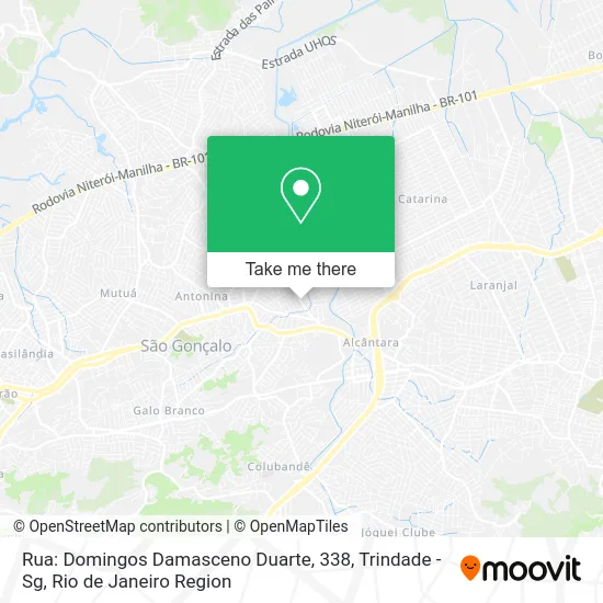 Rua: Domingos Damasceno Duarte, 338, Trindade - Sg map