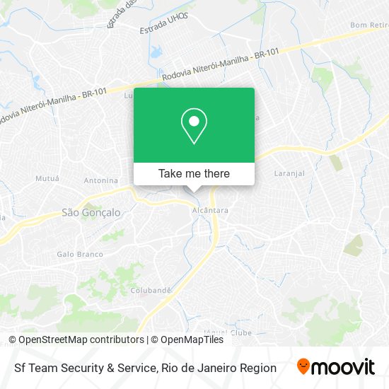 Sf Team Security & Service map