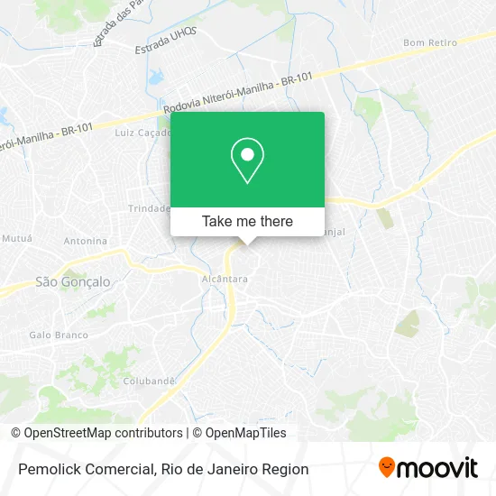 Pemolick Comercial map