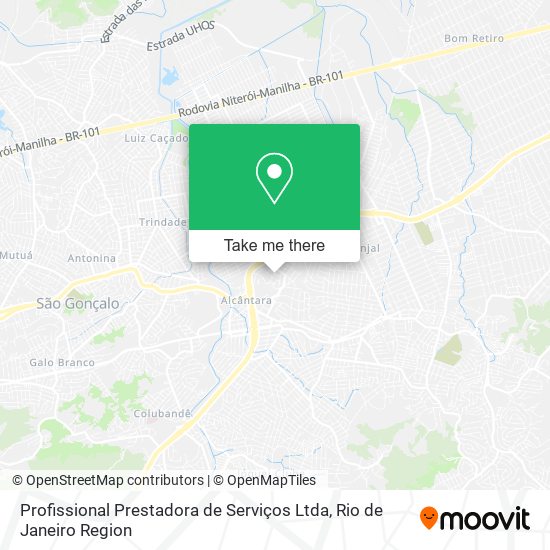 Profissional Prestadora de Serviços Ltda map