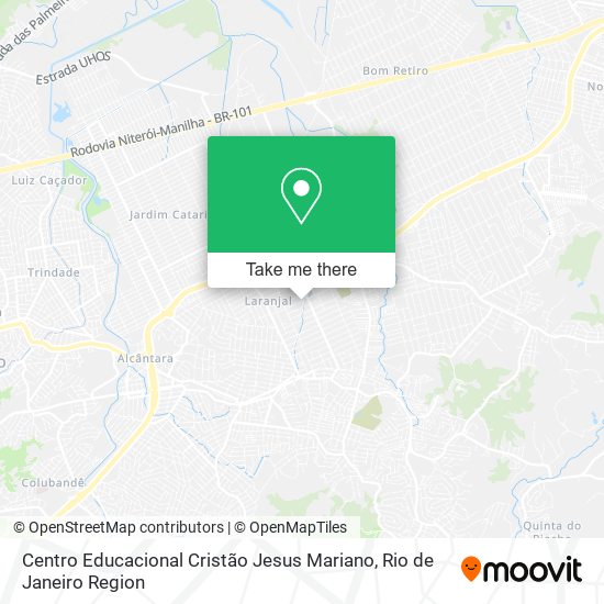 Centro Educacional Cristão Jesus Mariano map